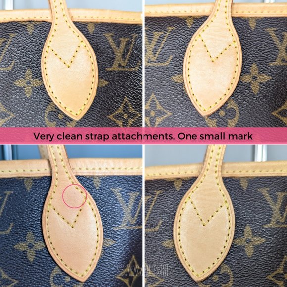 Louis Vuitton LV 👜 MINT Neverfull MM Monogram Beige Tote Bag SD2077 - Picture 13 of 16